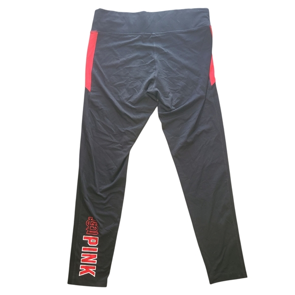 Victoria’s Secret PINK Ultimate St. Louis Cardinals Leggings – Size Large - Picture 3 of 9